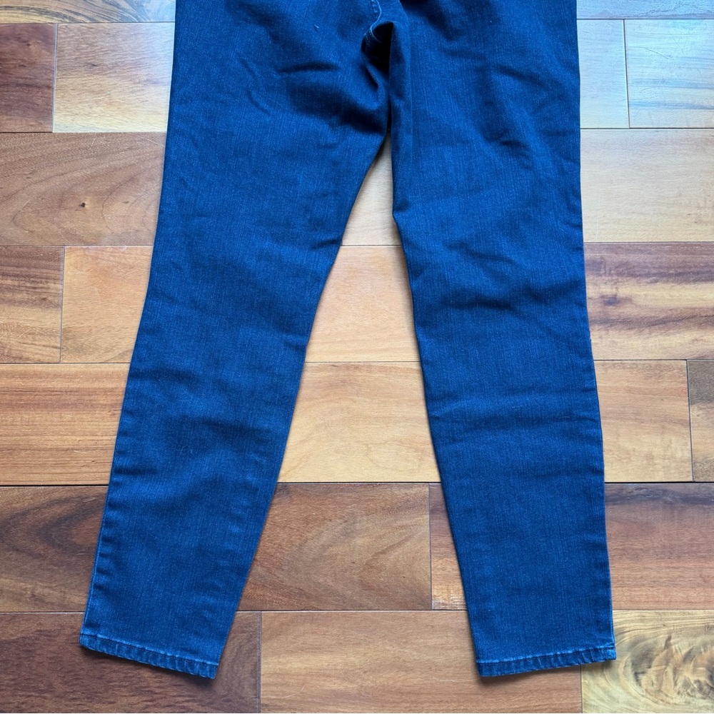 Martha Stewart Patchwork Textured Skinny Casual Jeans - Picture 8 of 10